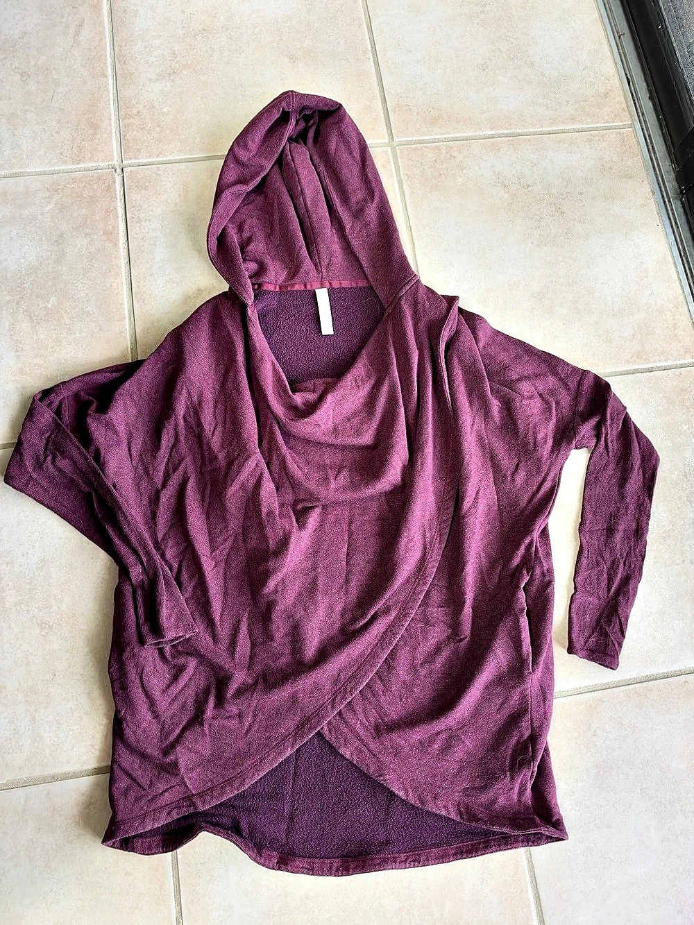 Athleta Purana Wrap Hooded Sweatshirt
